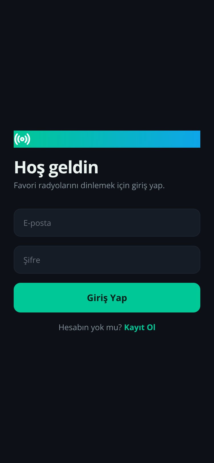 RadyoKu screen 1
