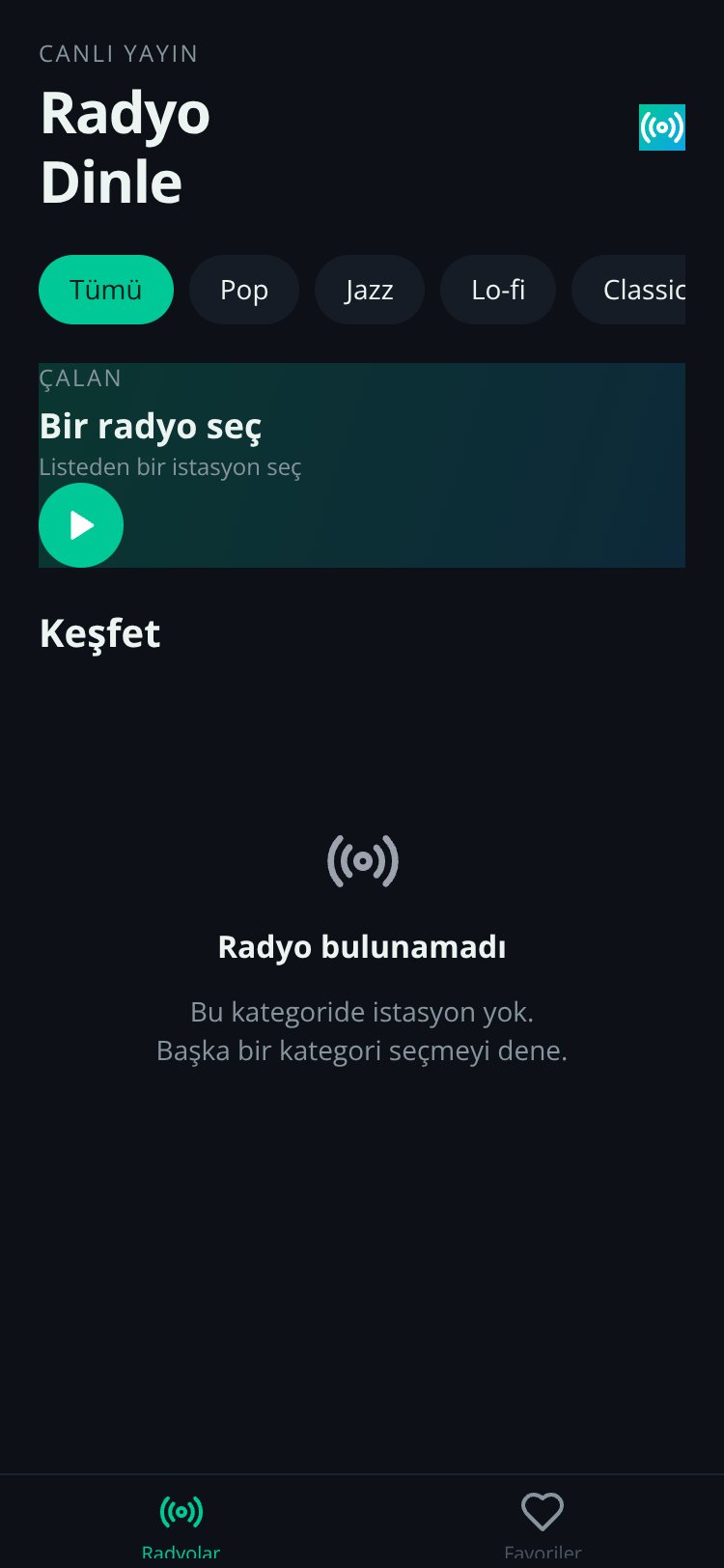 RadyoKu screen 2
