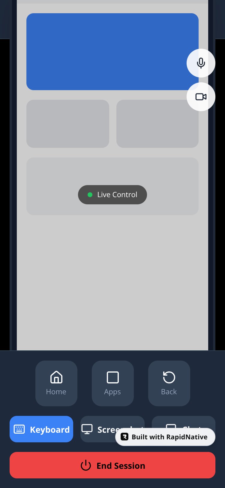 RemoteConnect Pro screen 3