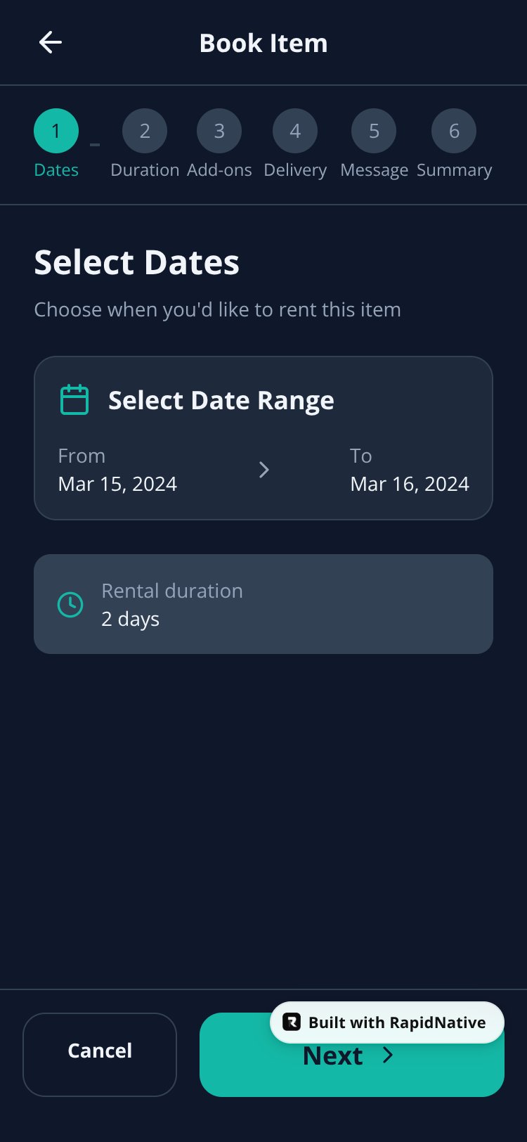 RentHub Pro screen 3