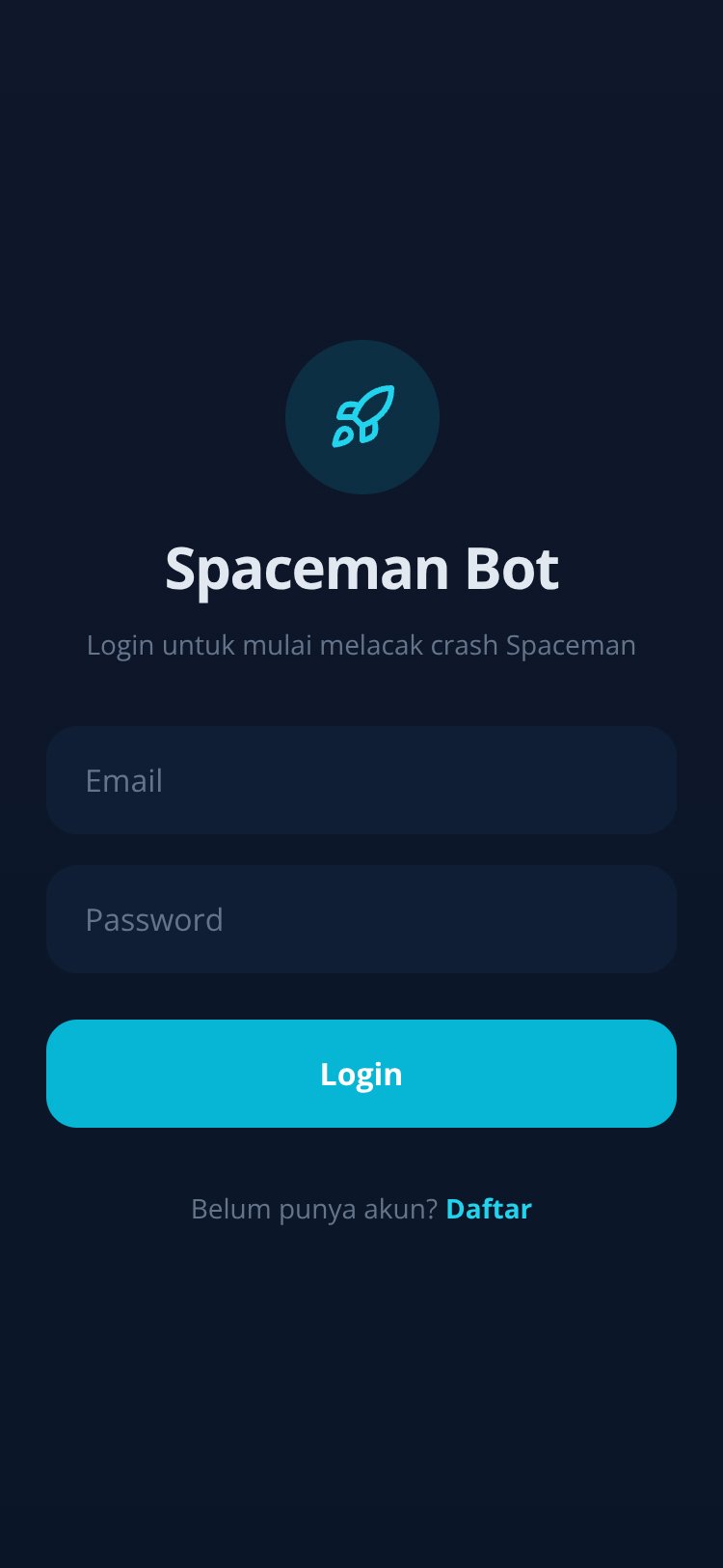 RapidNative App screen 1