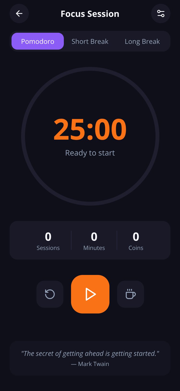 StudySprint screen 3