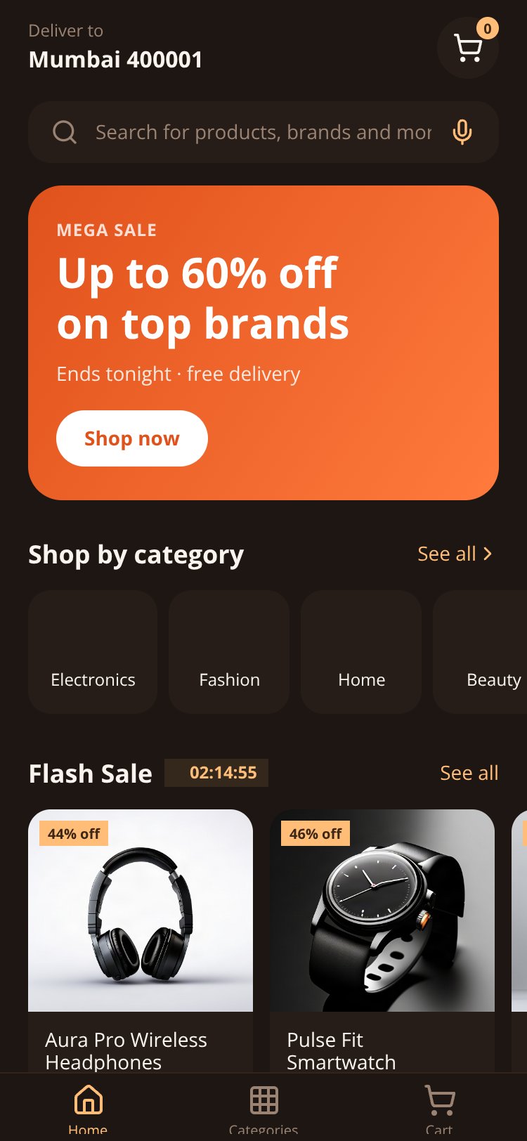 Bazaar screen 4