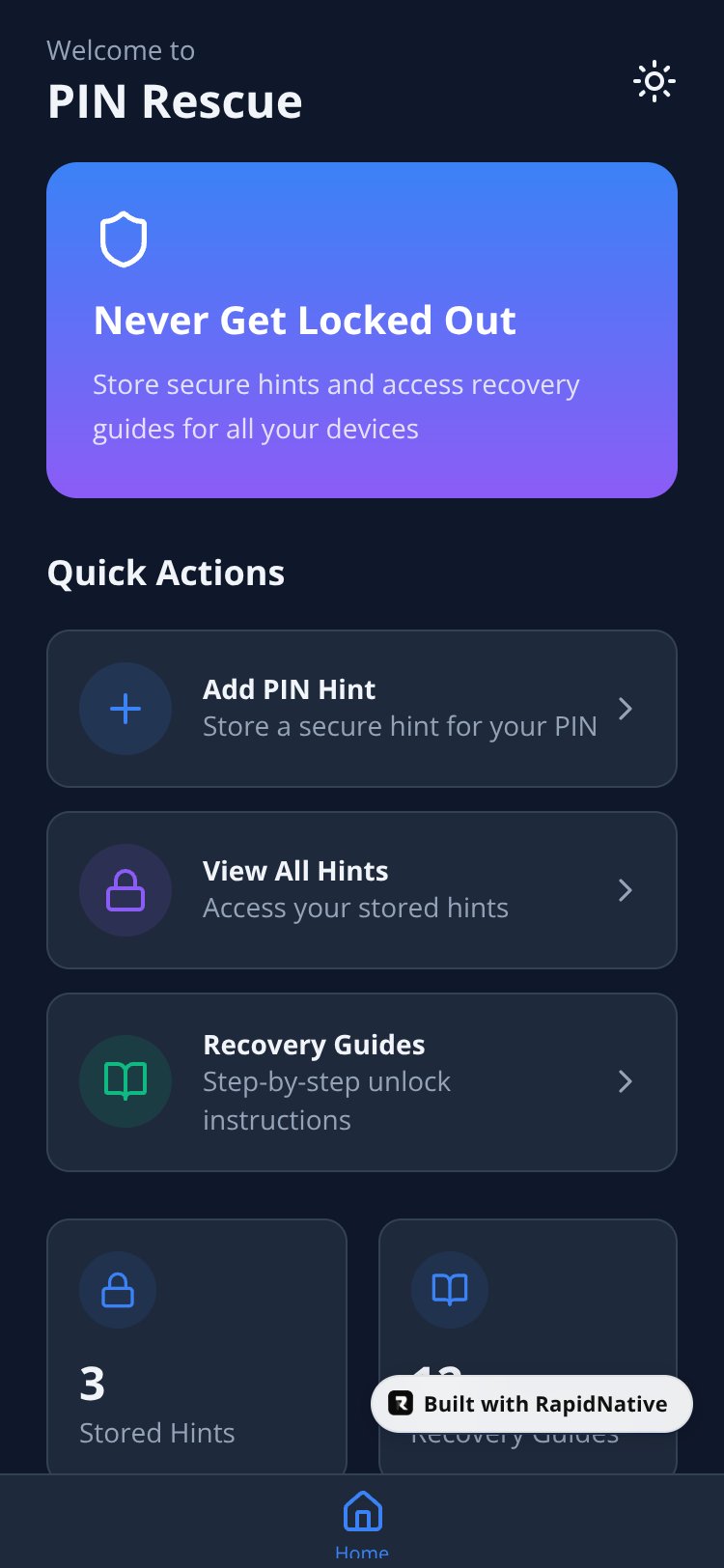 expo-nativewind screen 1