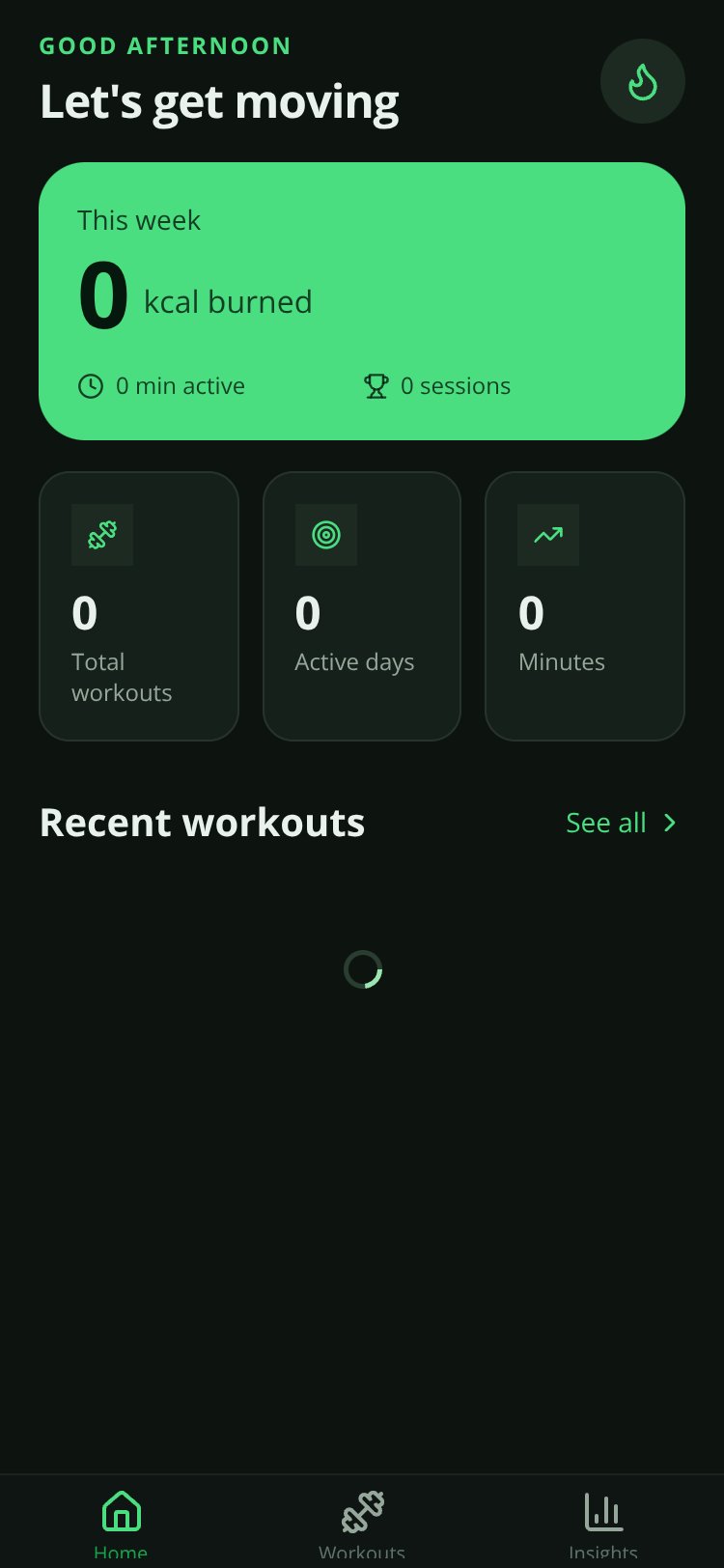 PulseFit Copy screen 4