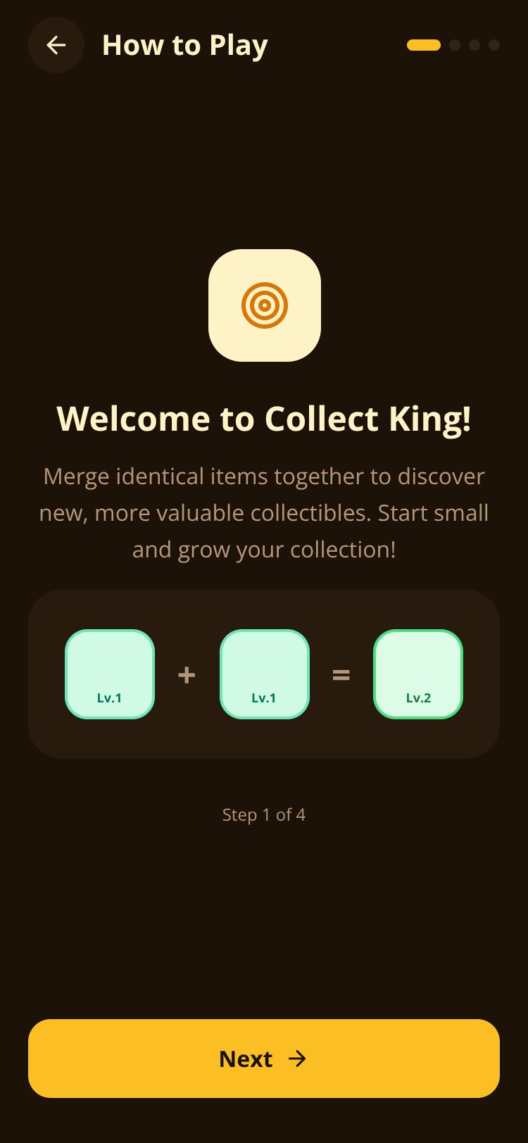 Collect King screen 3