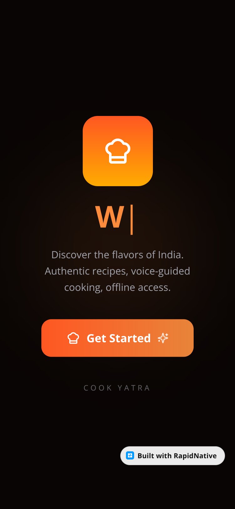 Cook Yatra screen 2