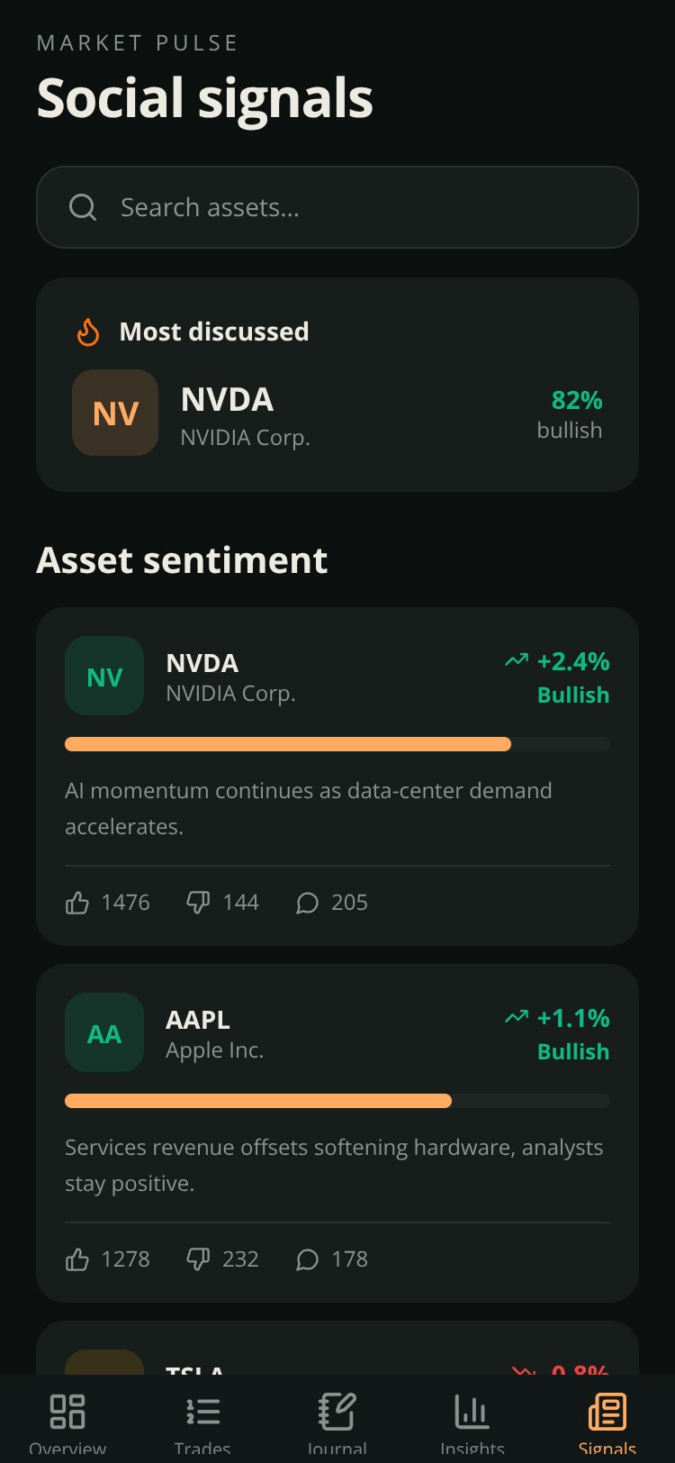 TradeMind screen 3