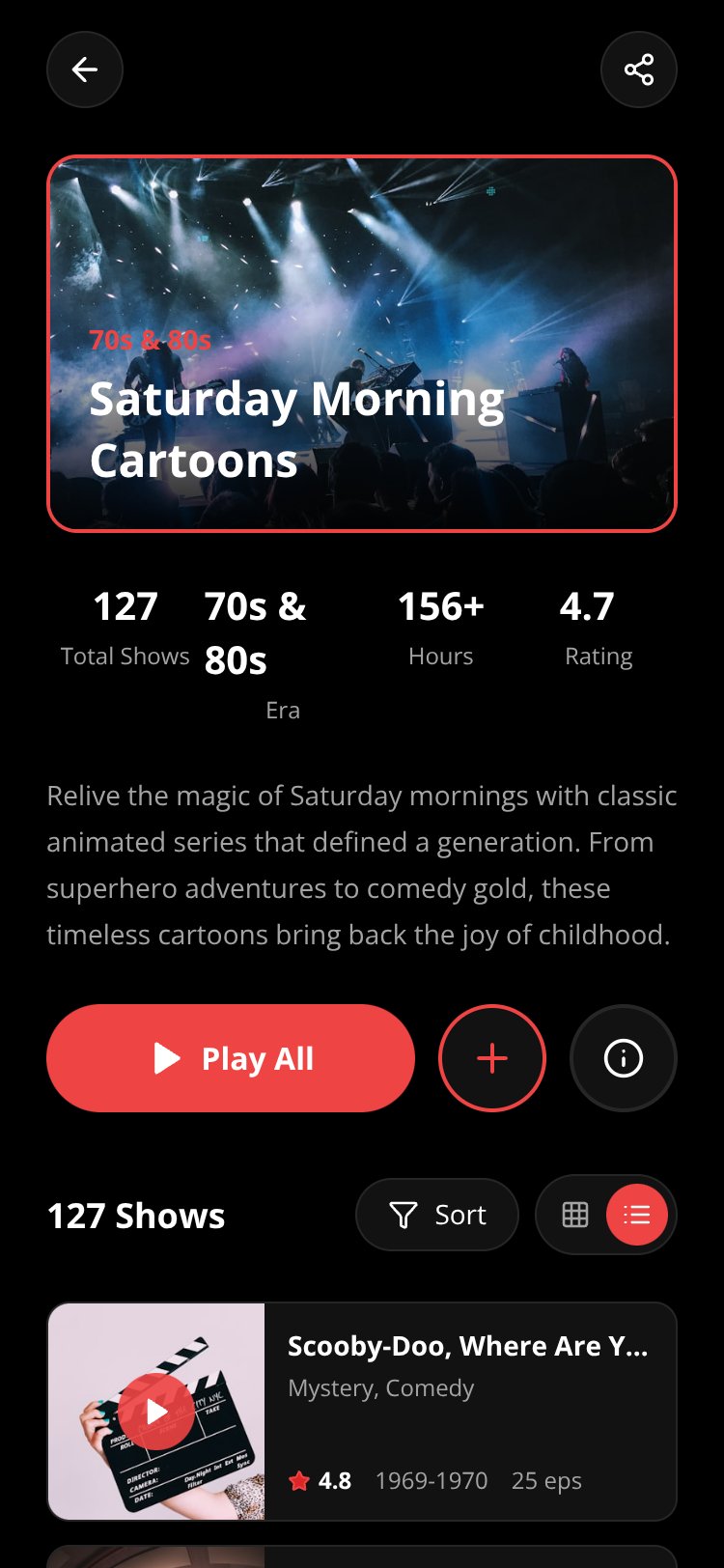 RetroFlix screen 2