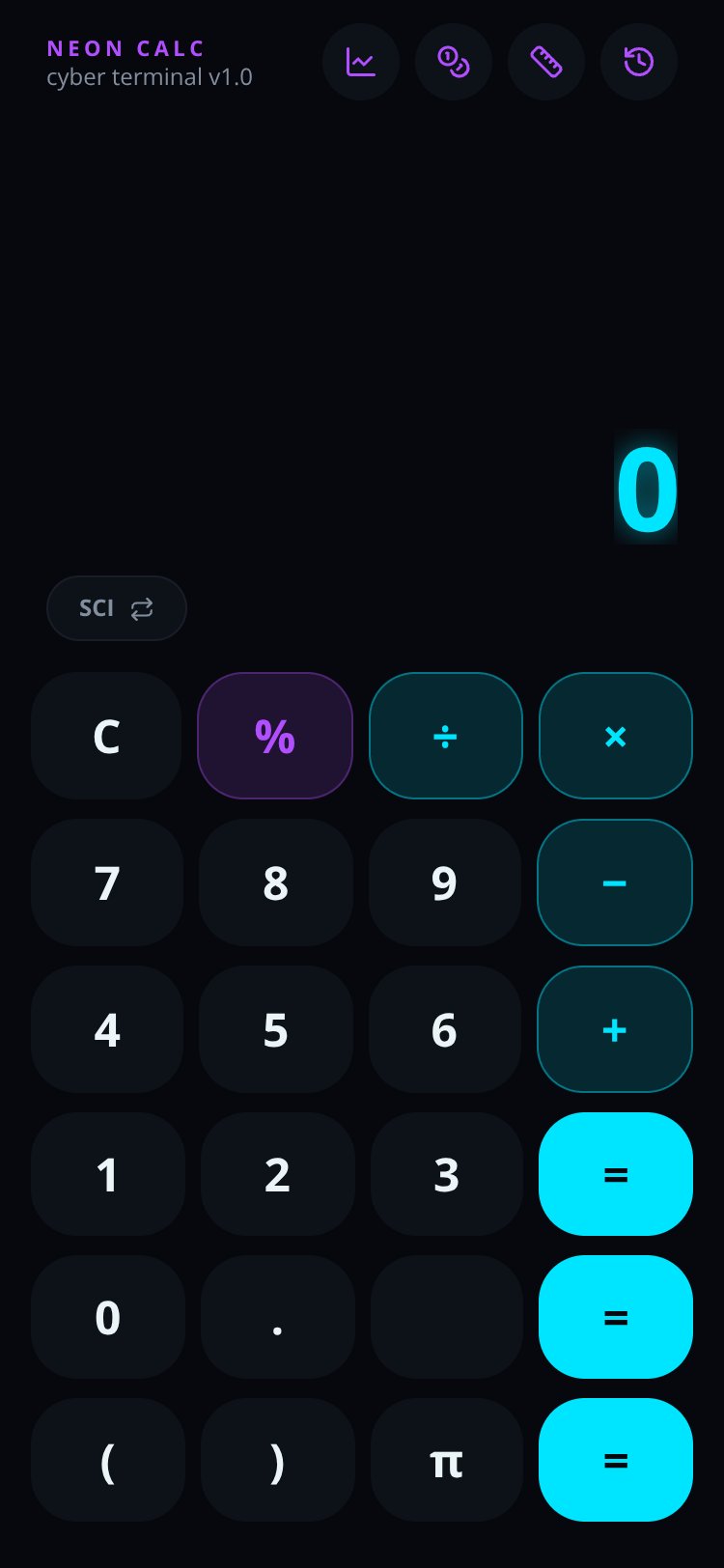 Neon Calc screen 5