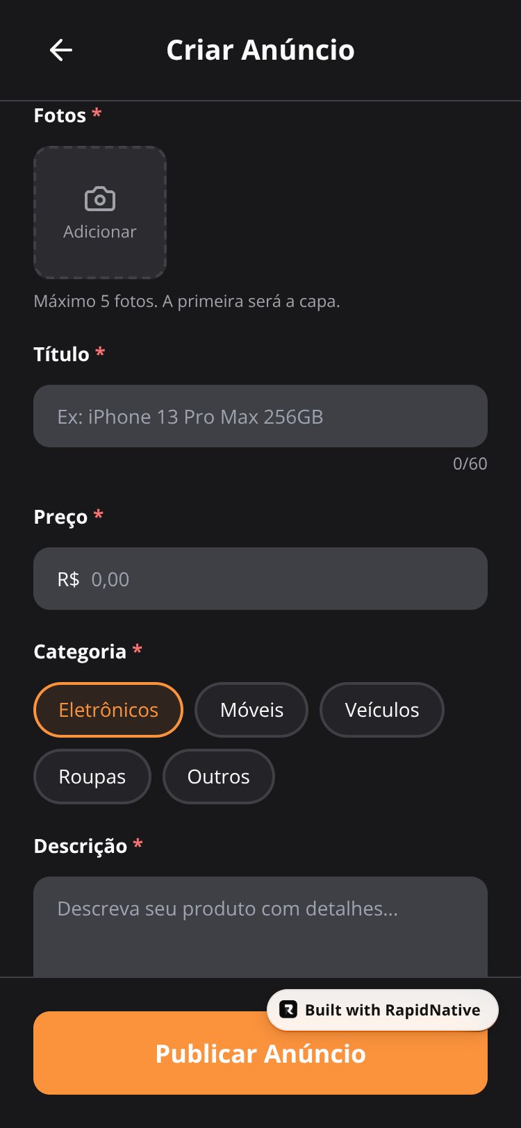 VendaFácil screen 1