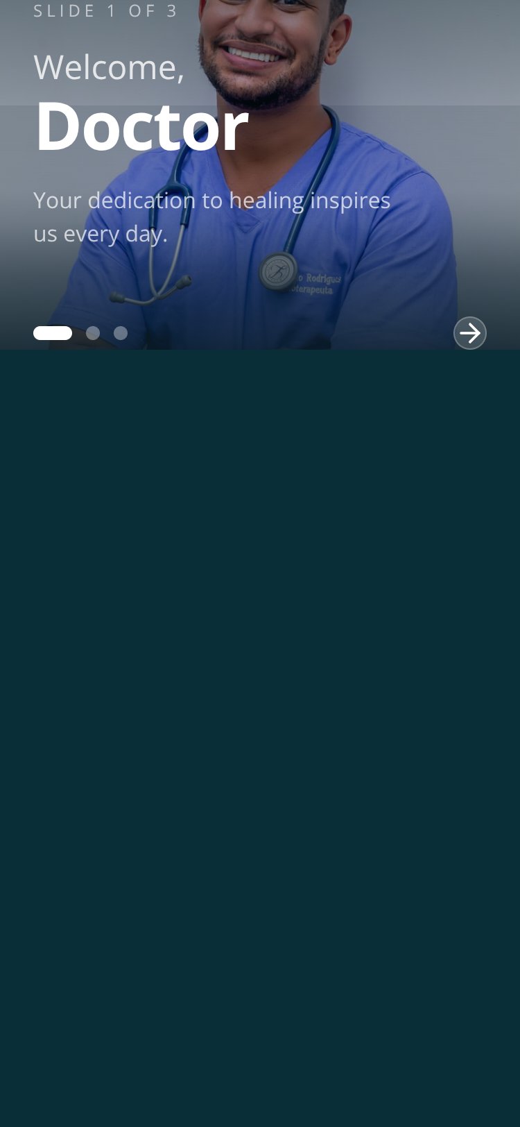 MedDash screen 2