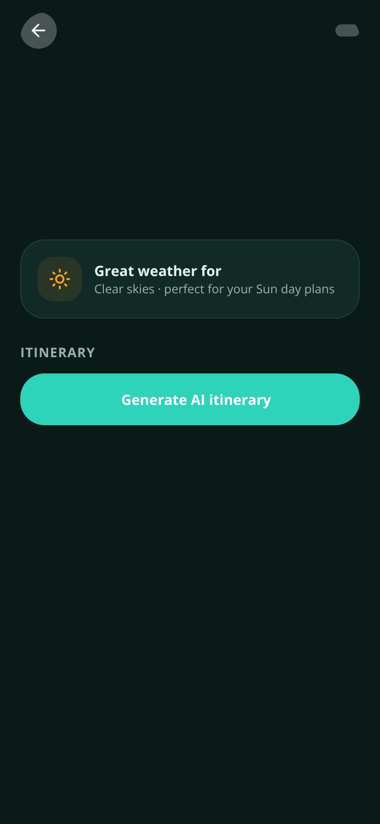 TravelMate screen 3