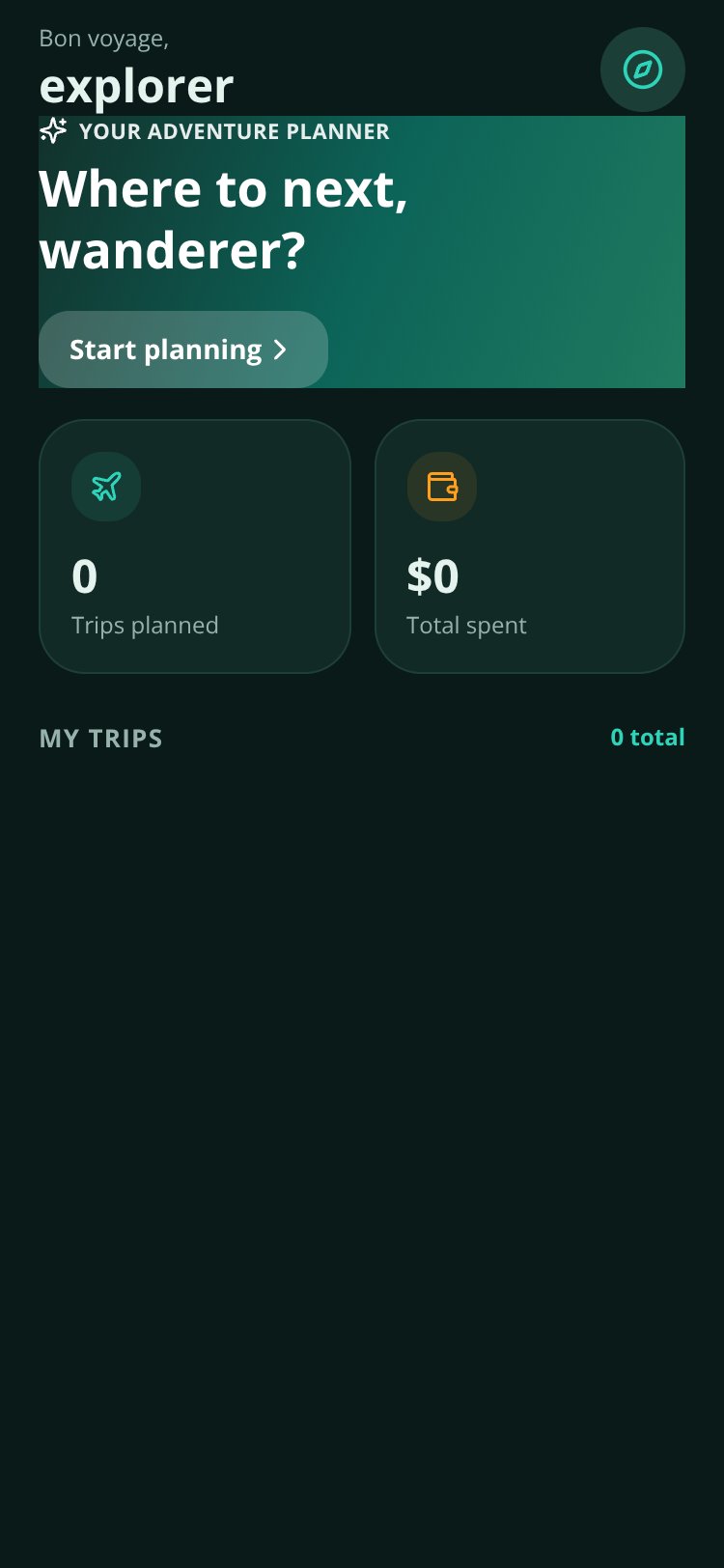 TravelMate screen 4