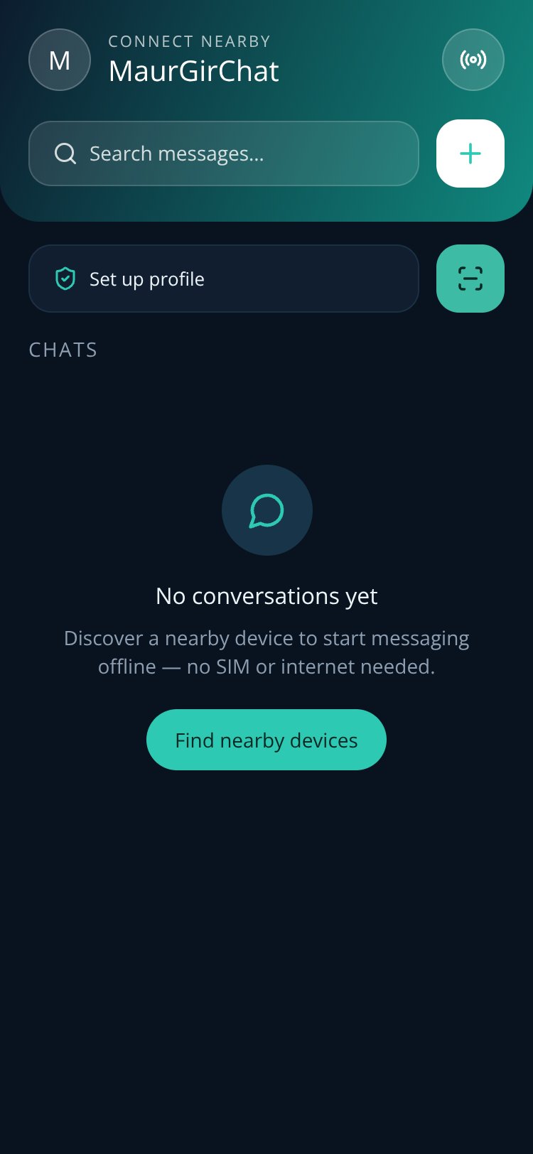 RapidNative App screen 1