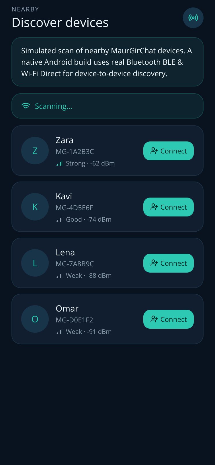RapidNative App screen 3