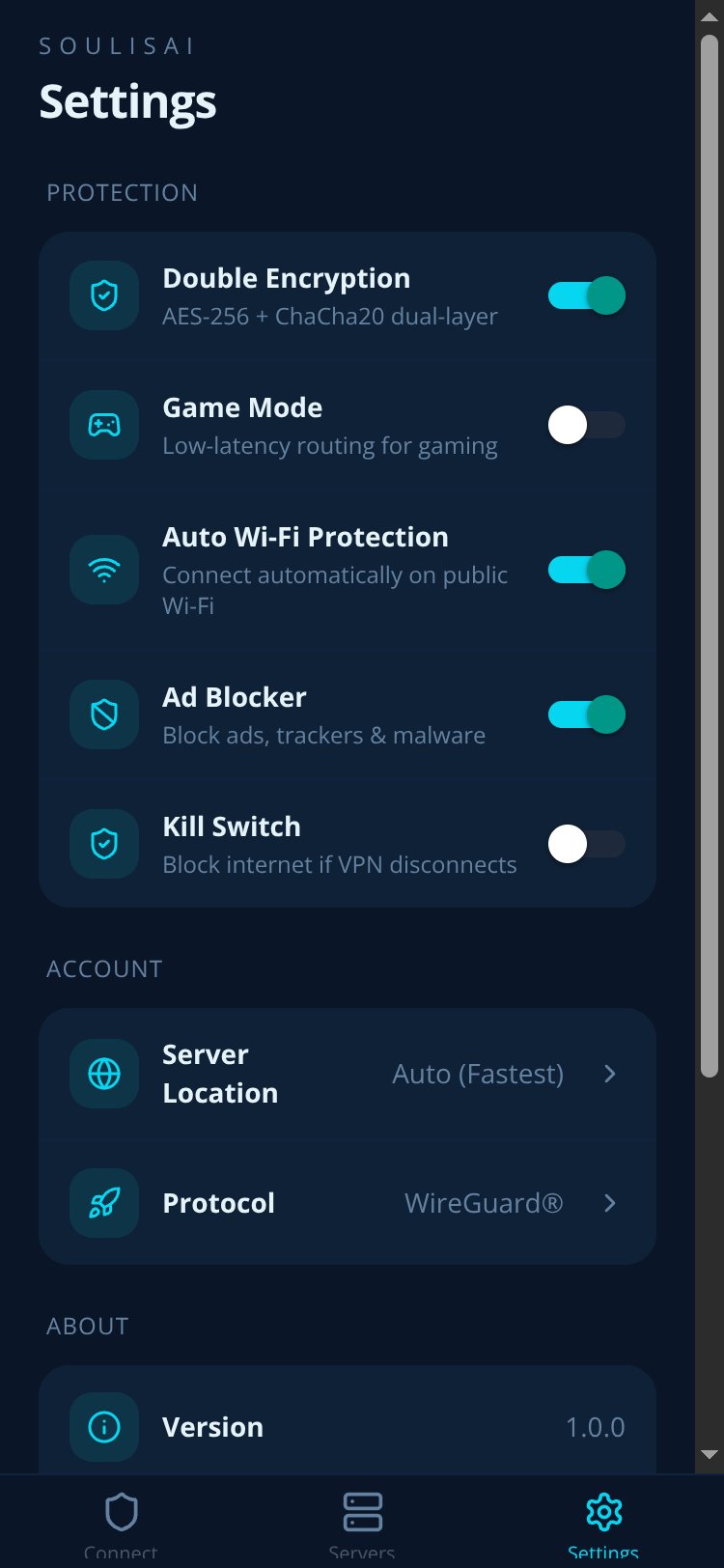 mamun vpn screen 2