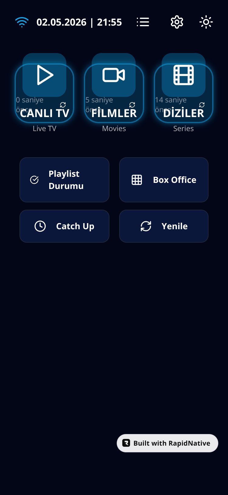 IPTV Player Pro screen 1