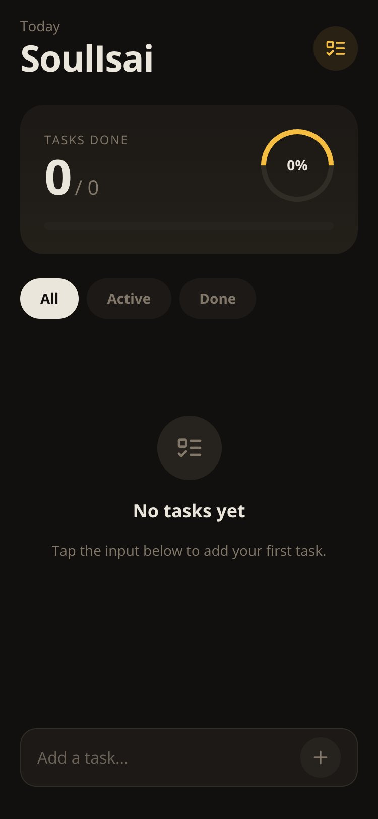 Todos screen 1