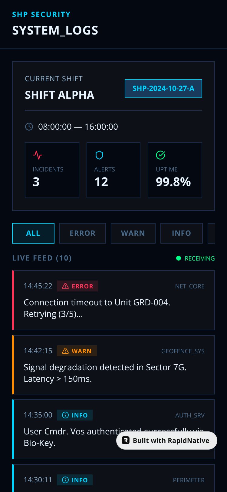 Commander HUD screen 3