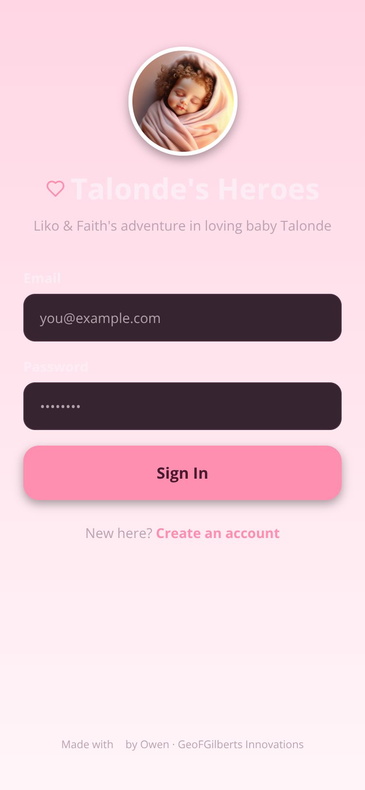 Talonde's Heroes screen 1