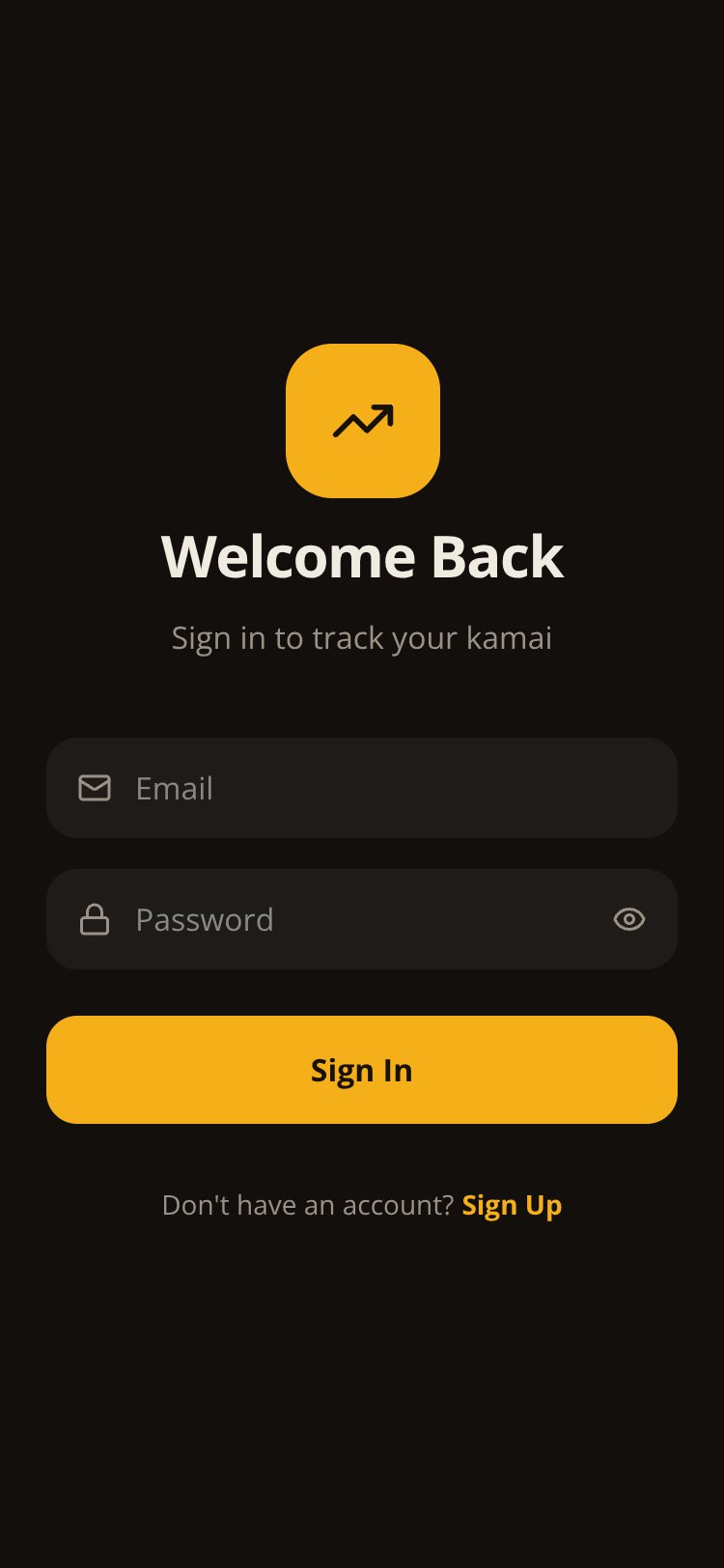 Kamai screen 1