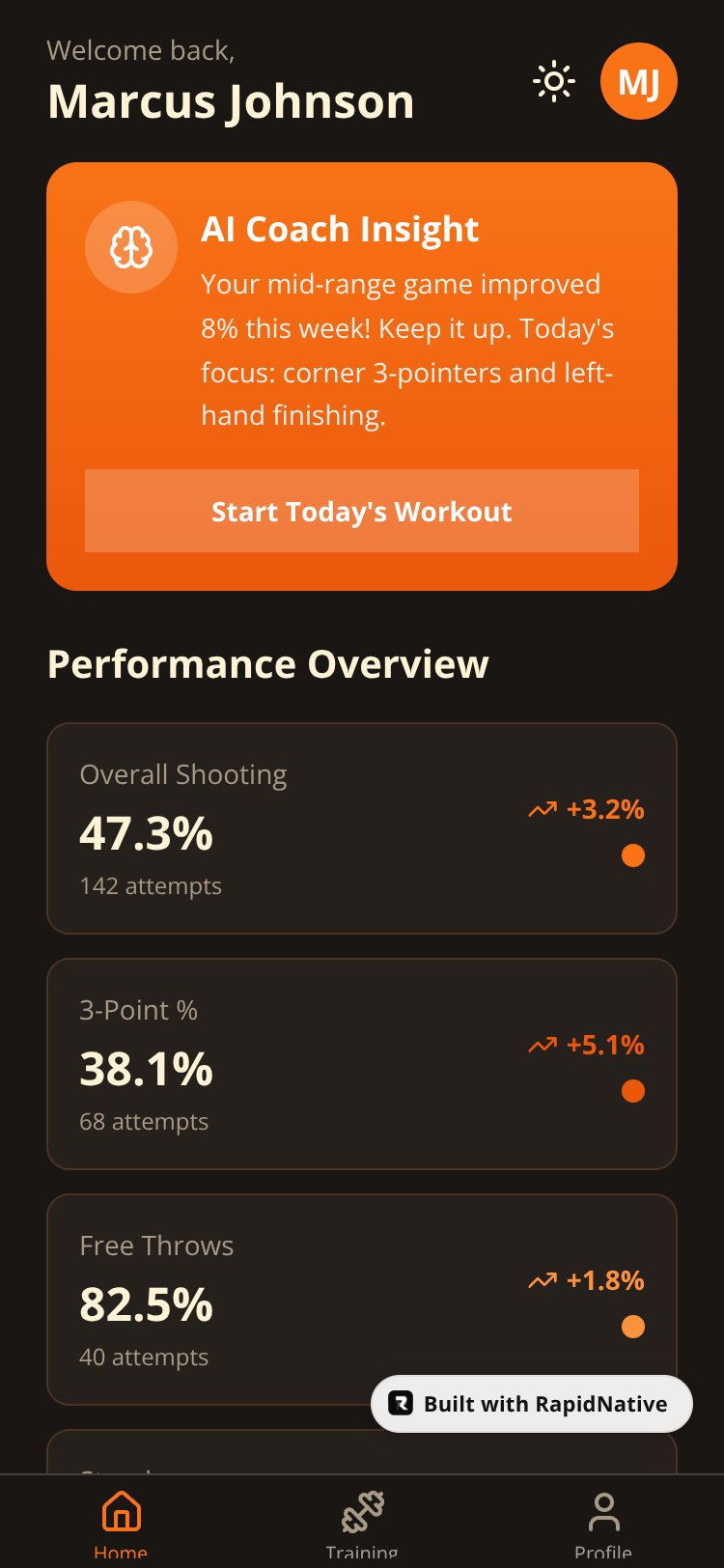SmartApp screen 1