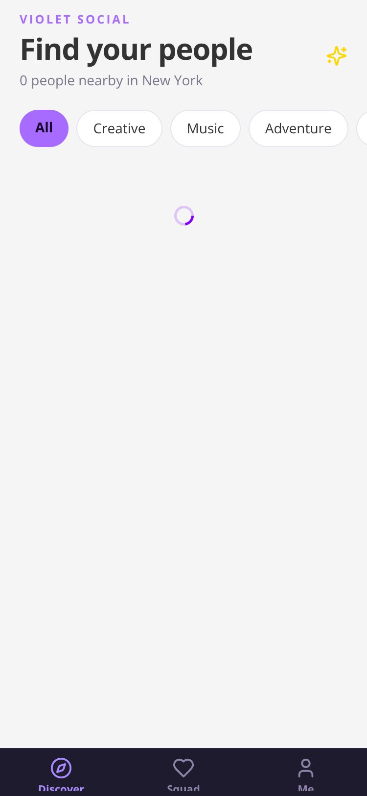 RapidNative App screen 2