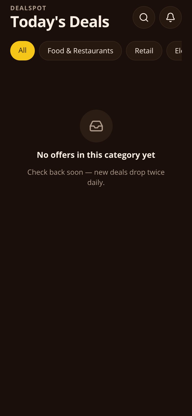 DealSpot screen 3