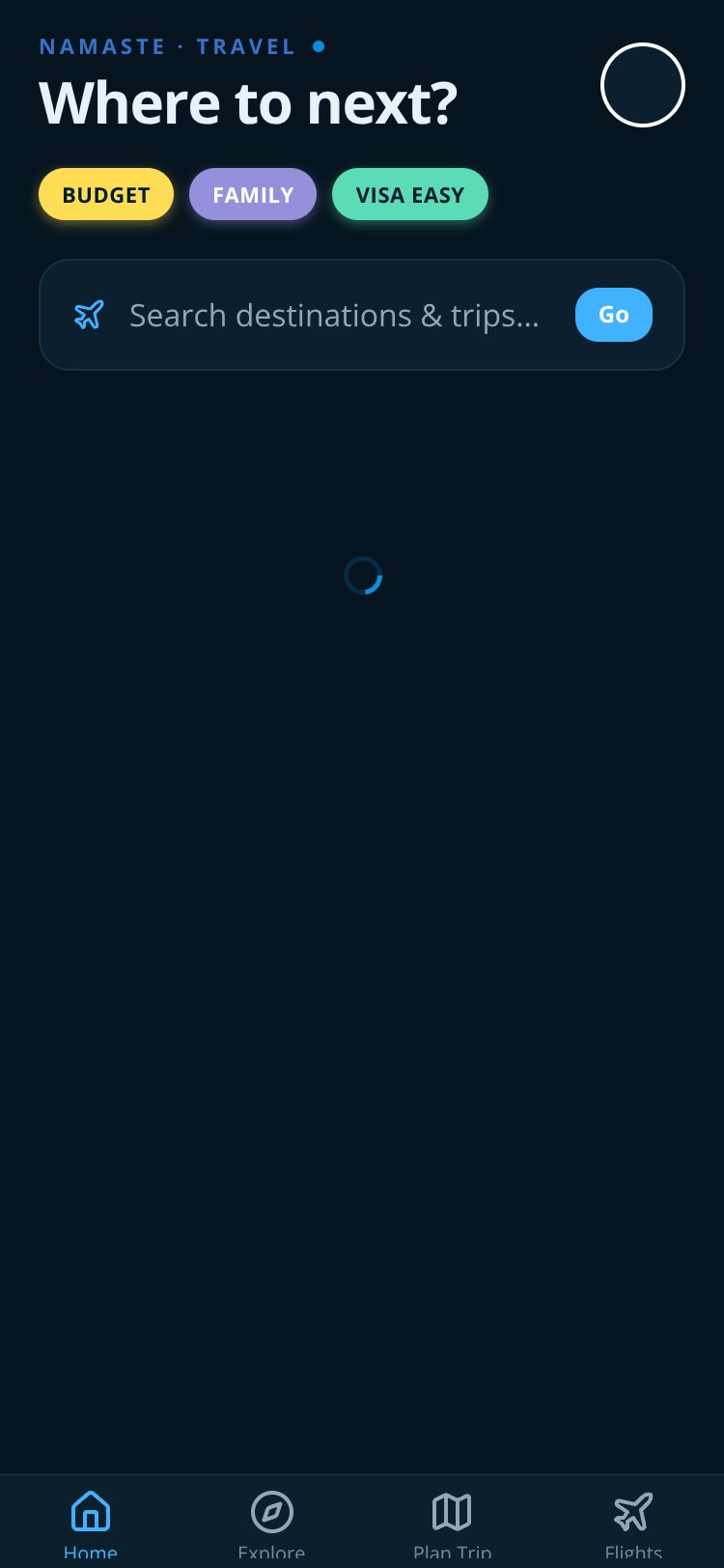 Voyage screen 5