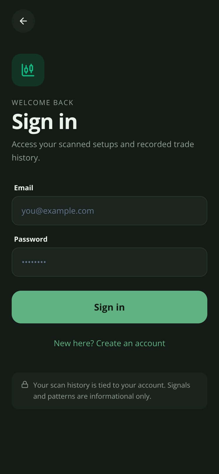 Quotex OTC Signal Pro Copy screen 1
