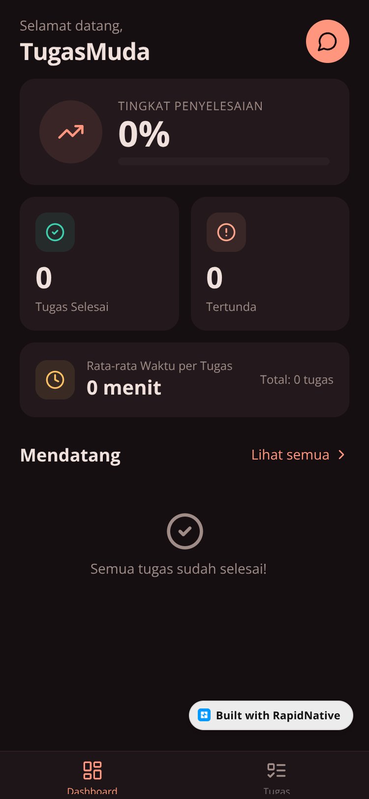 TugasMuda screen 2