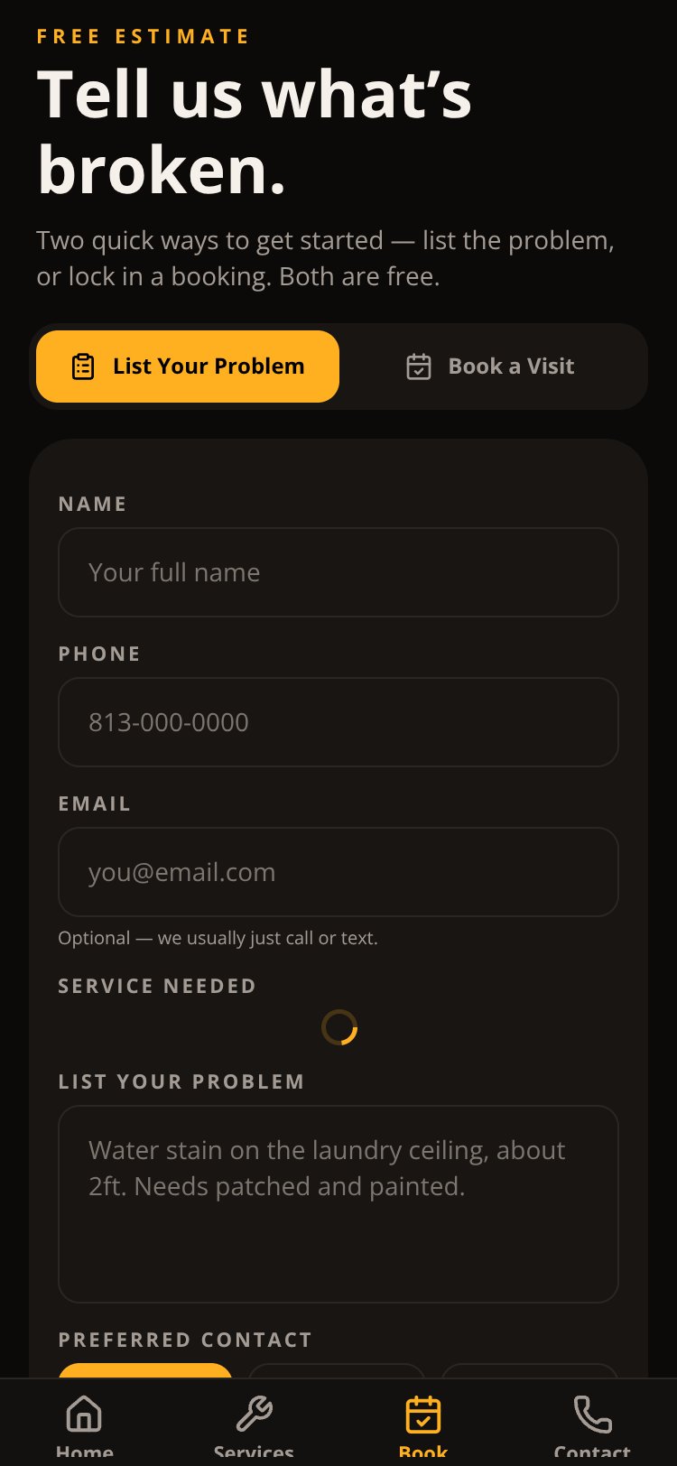 BlackMart screen 2