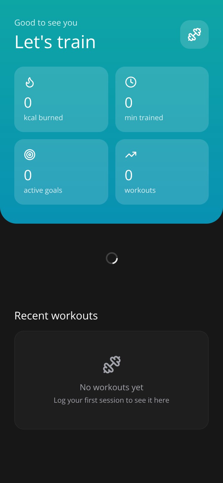 FitNuur screen 1