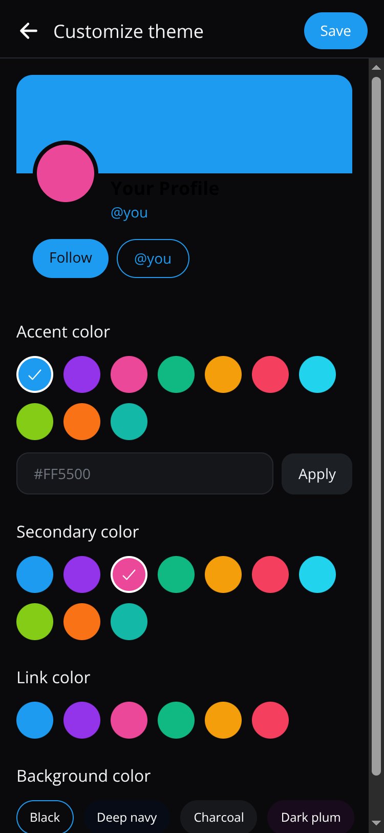 RapidNative App screen 5