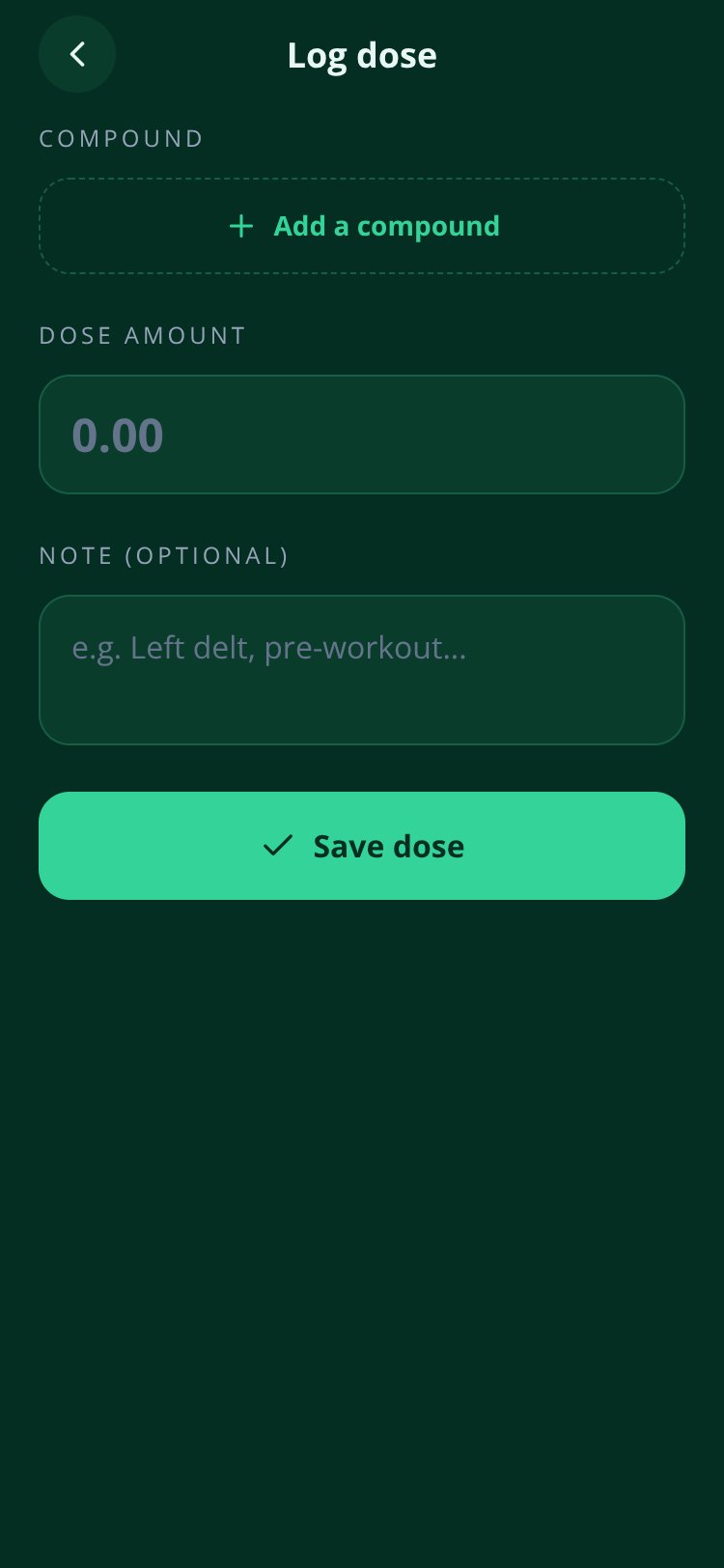 RapidNative App screen 1
