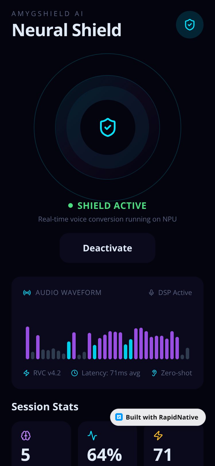 AmygShield AI screen 2