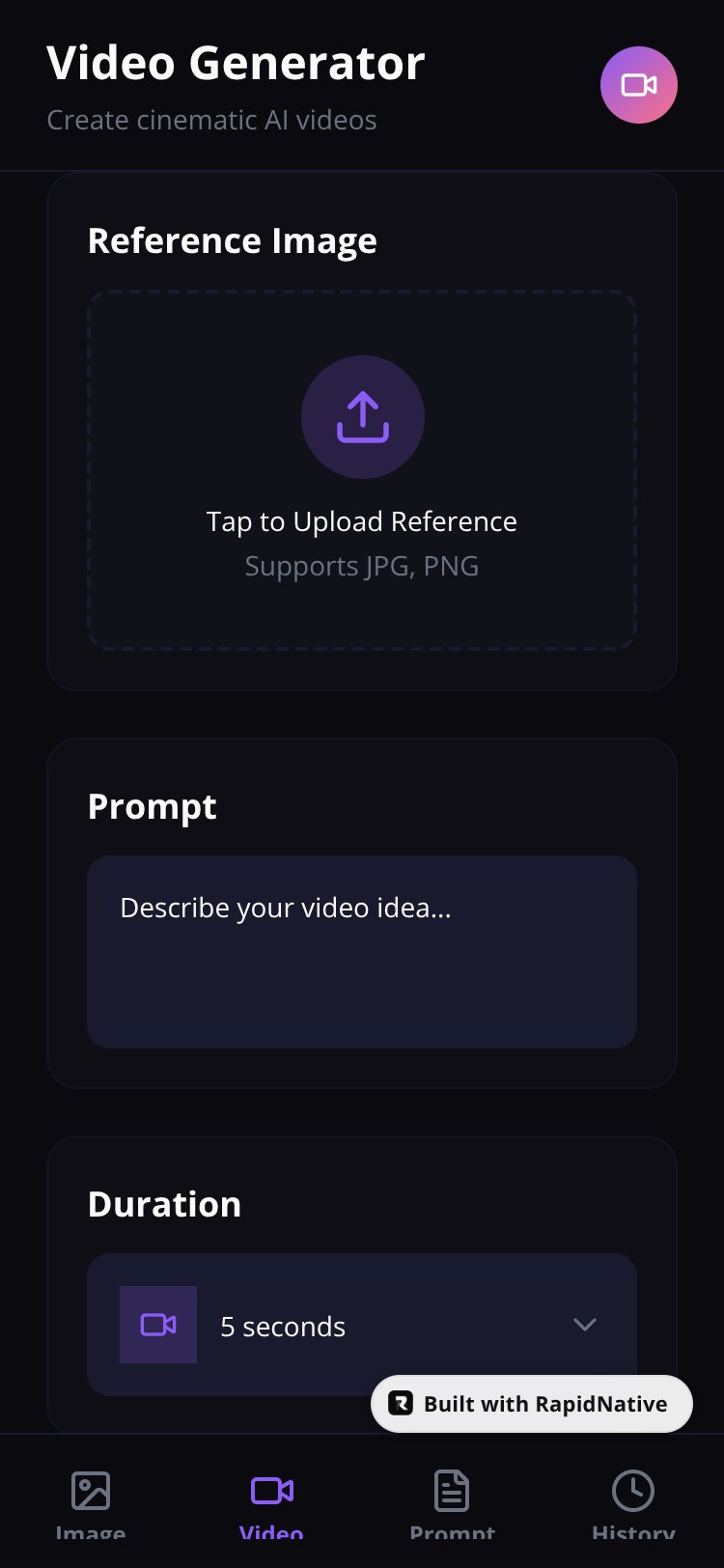 A.Z STUDIO AI screen 4