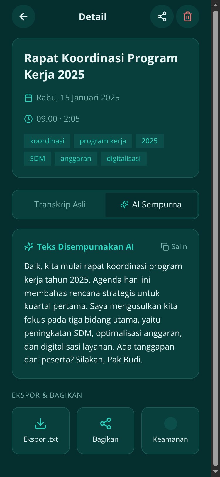 Notulensia screen 1