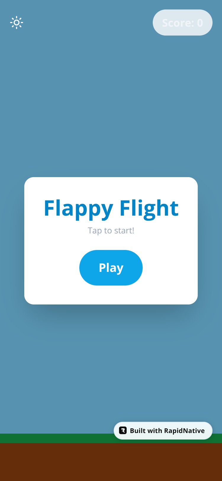 Flappy Flight screen 1