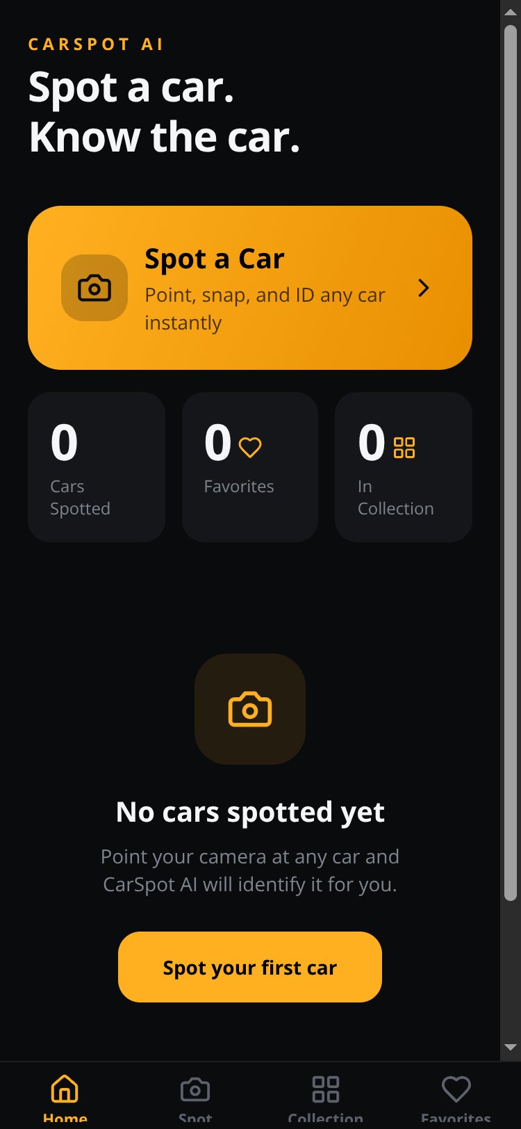 CarSpot AI screen 3
