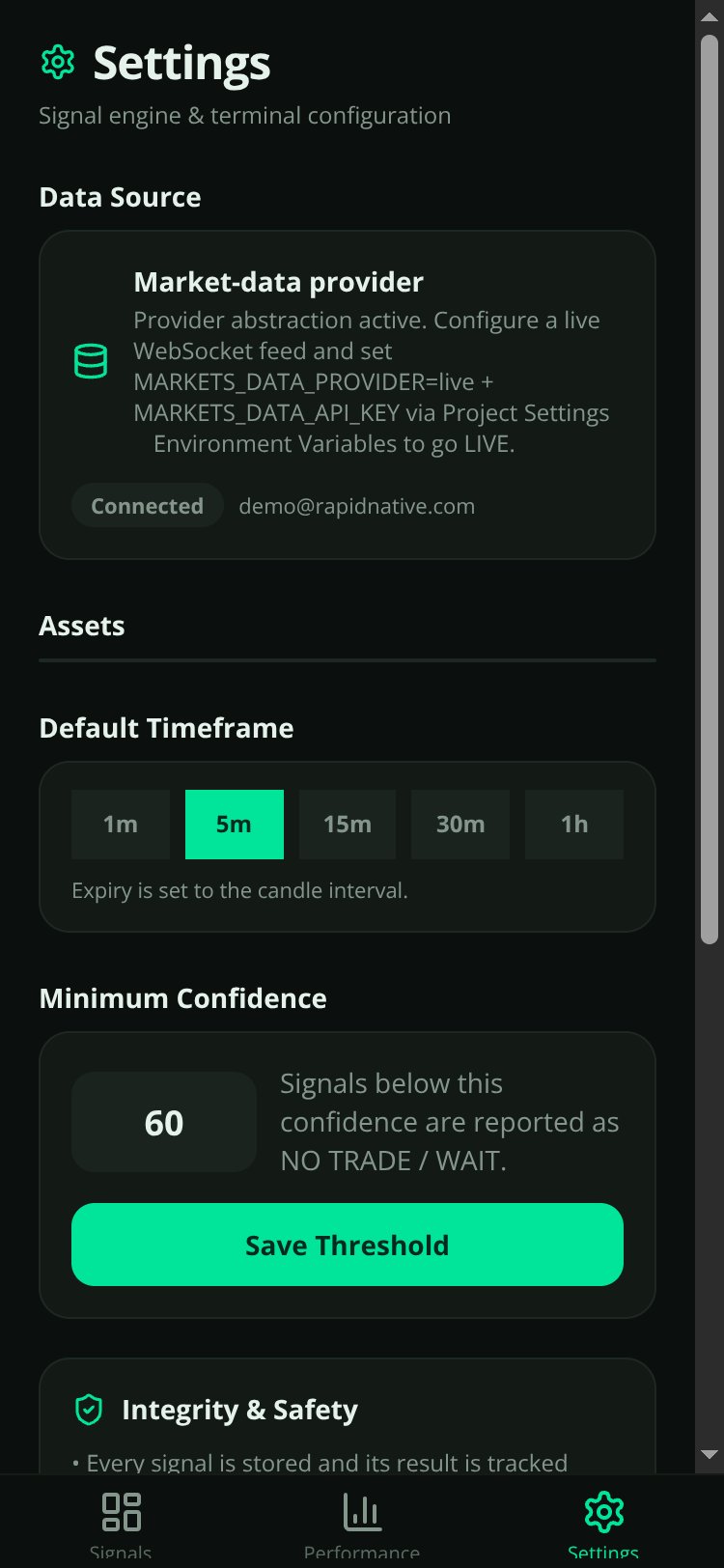 Trade with King Trader screen 5