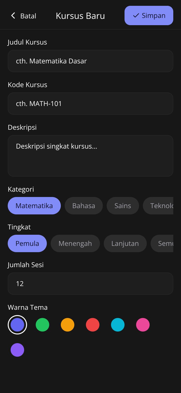 RapidNative App screen 4