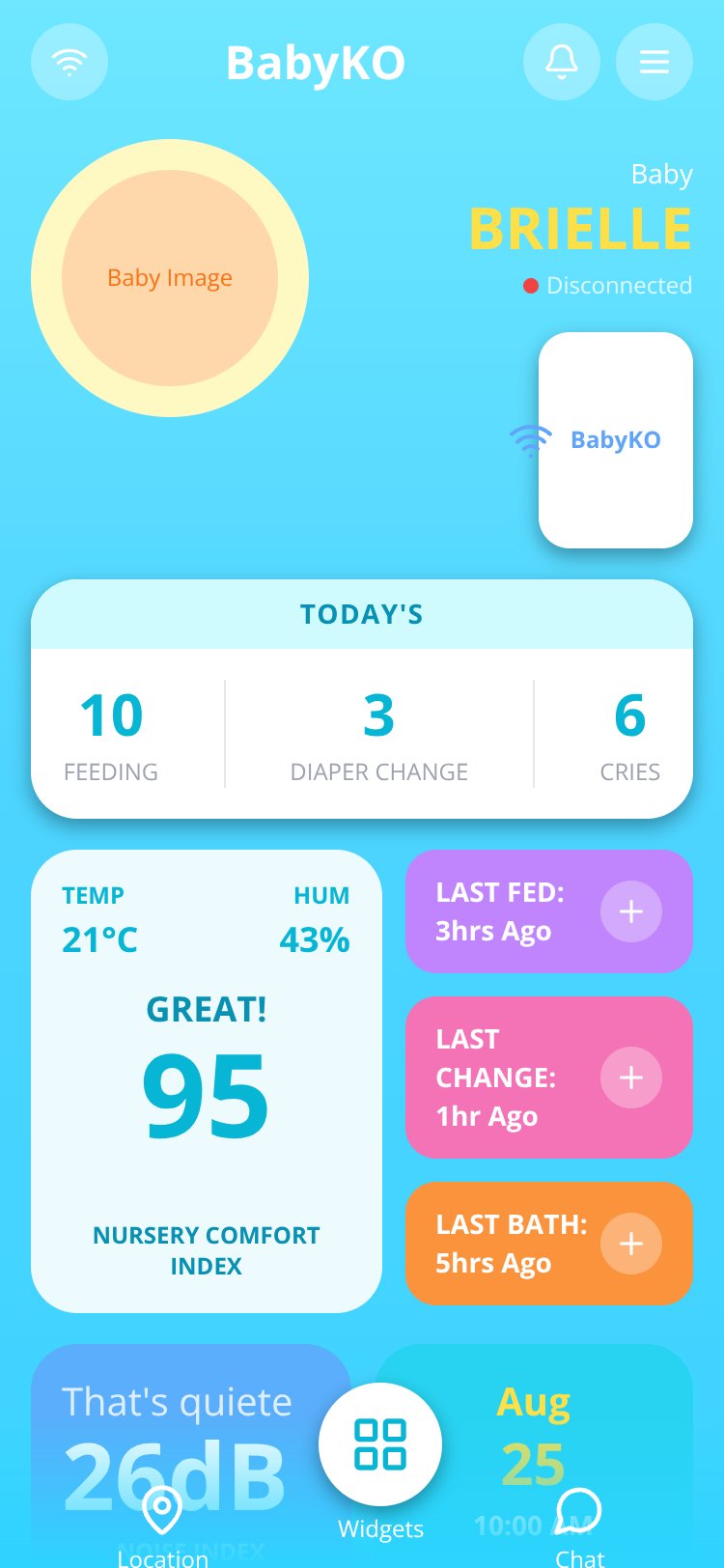 BabyKO screen 1