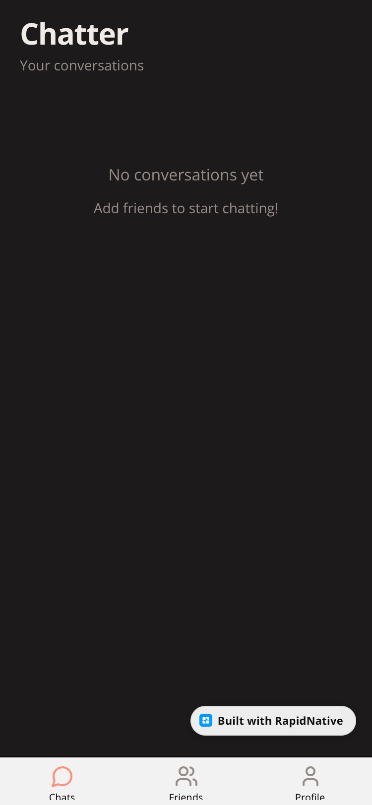 Chatter screen 1