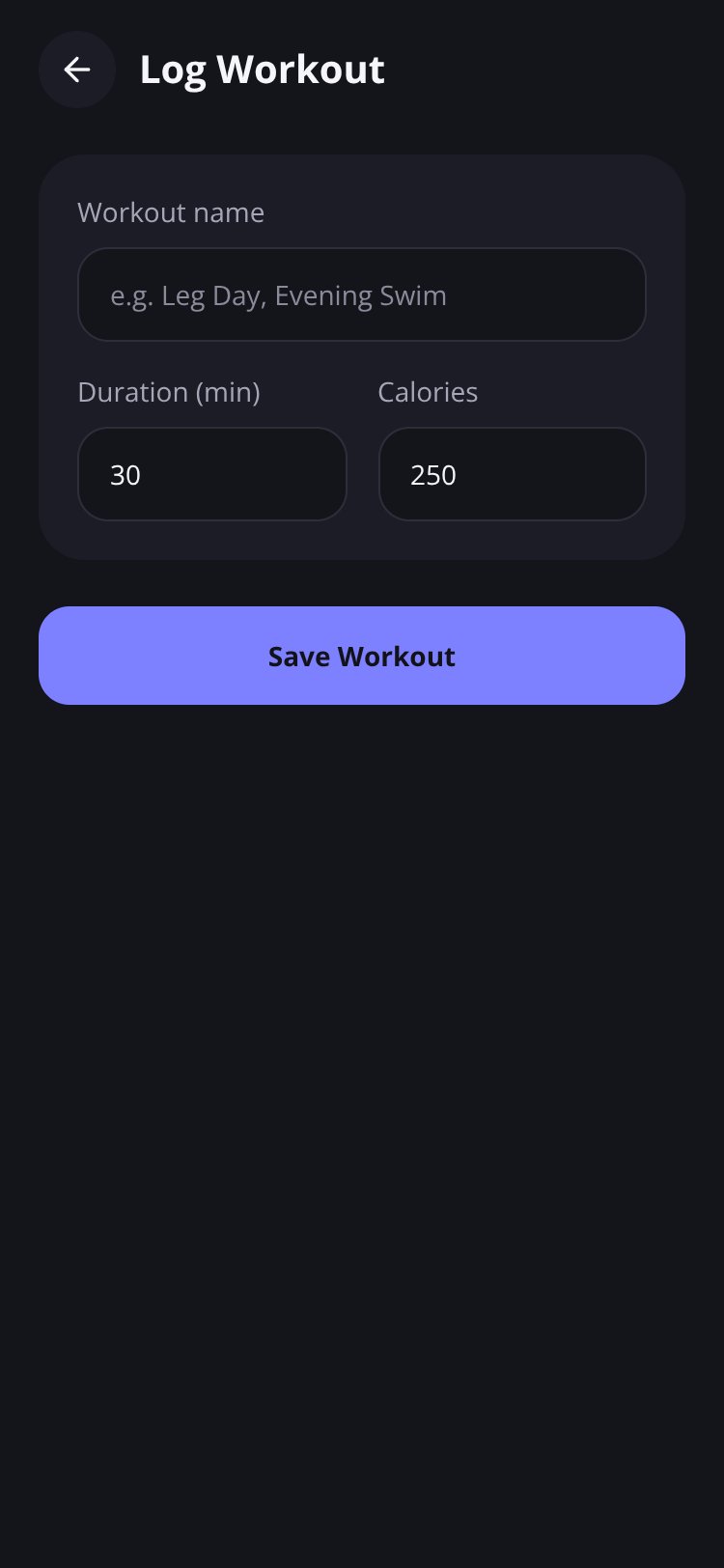 PulseFit screen 3