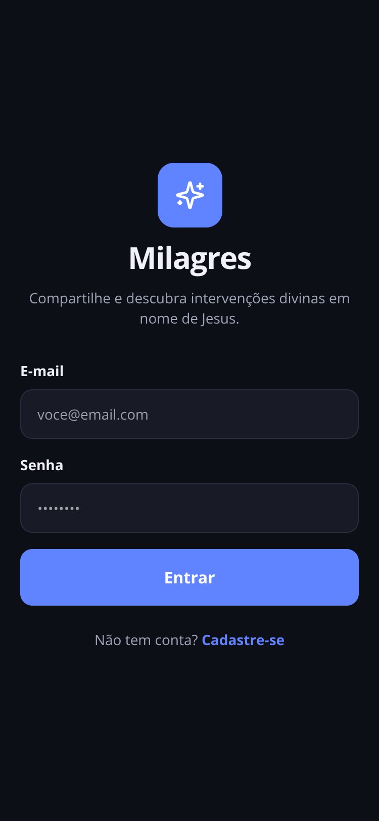 Milagres screen 1