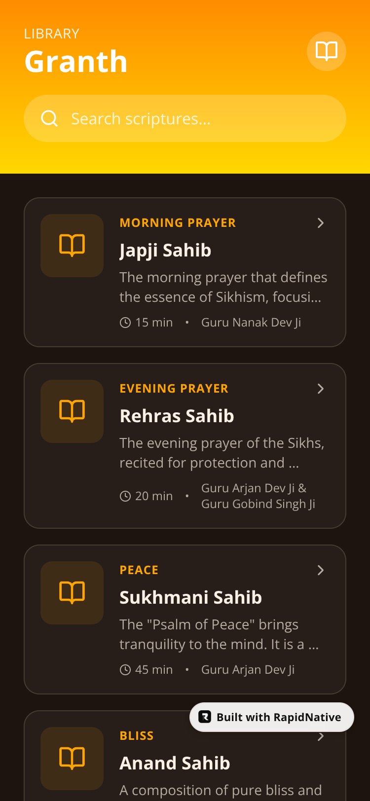 Satsang Sar screen 3