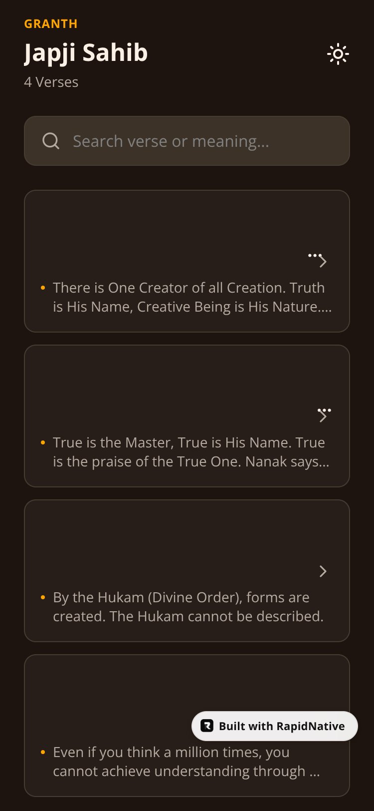 Satsang Sar screen 4
