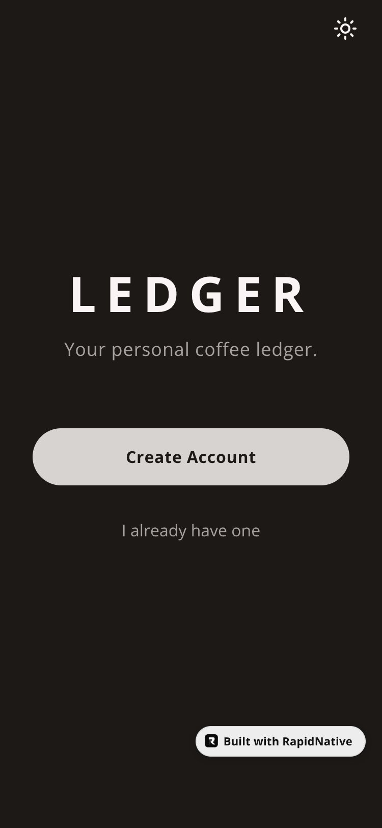 SmartHub screen 1